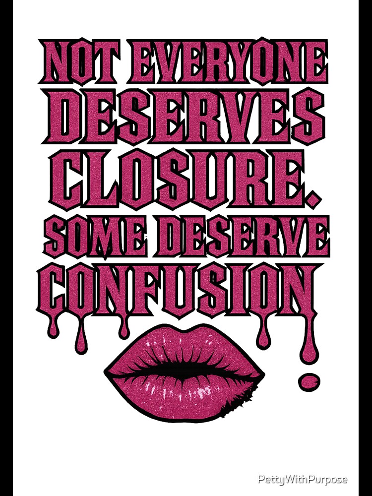 Confusion Over Closure: Gothic Hot Pink Sass
